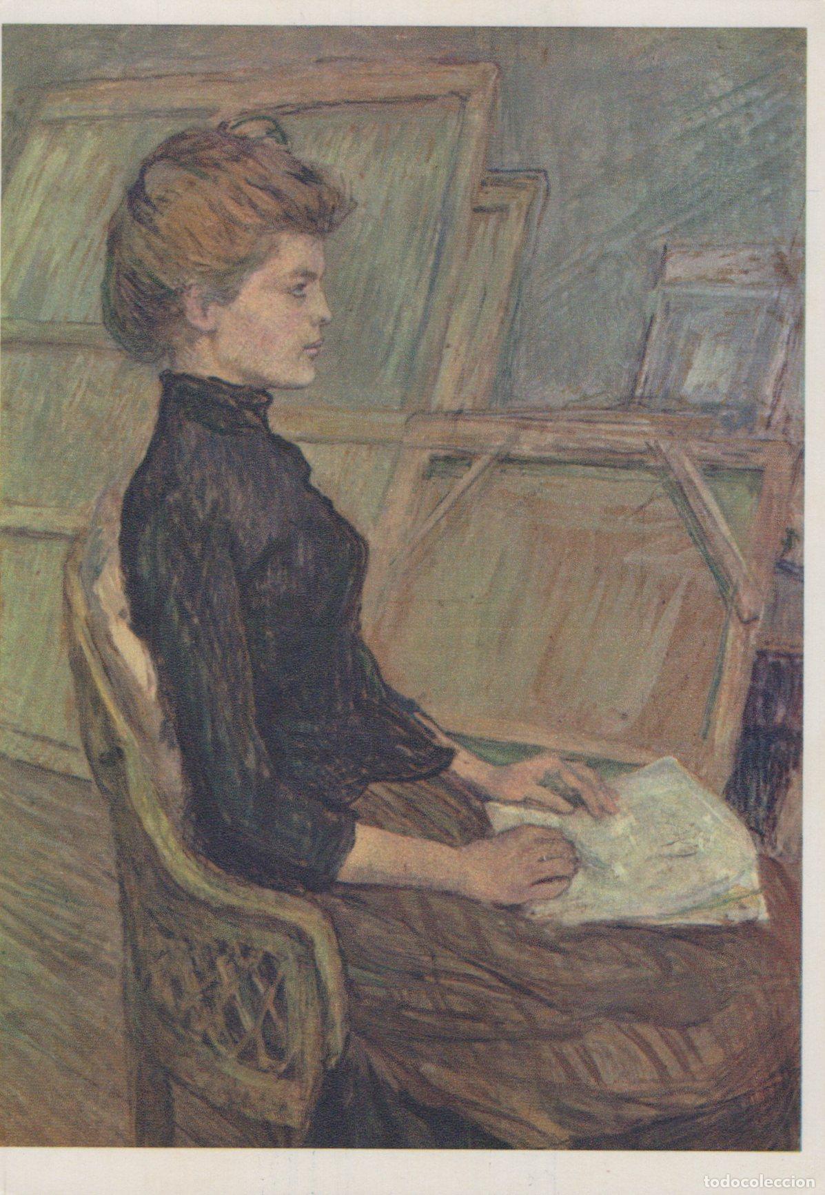 Cartoline: Germany Bremen Henri de Toulouse Lautrec M&auml;dchen IM Atelier Unposted *YAU264