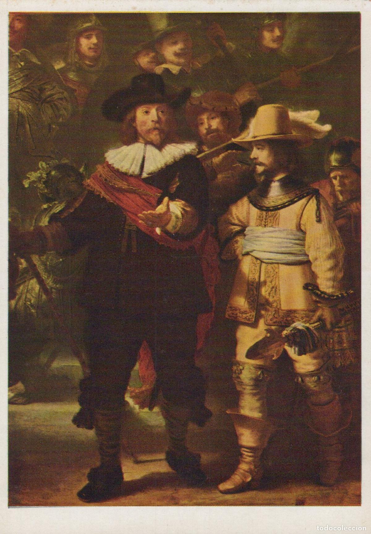 Cartoline: Netherlands Amsterdam Rijksmuseum Rembrandt the Night Watch Unposted *YAU038