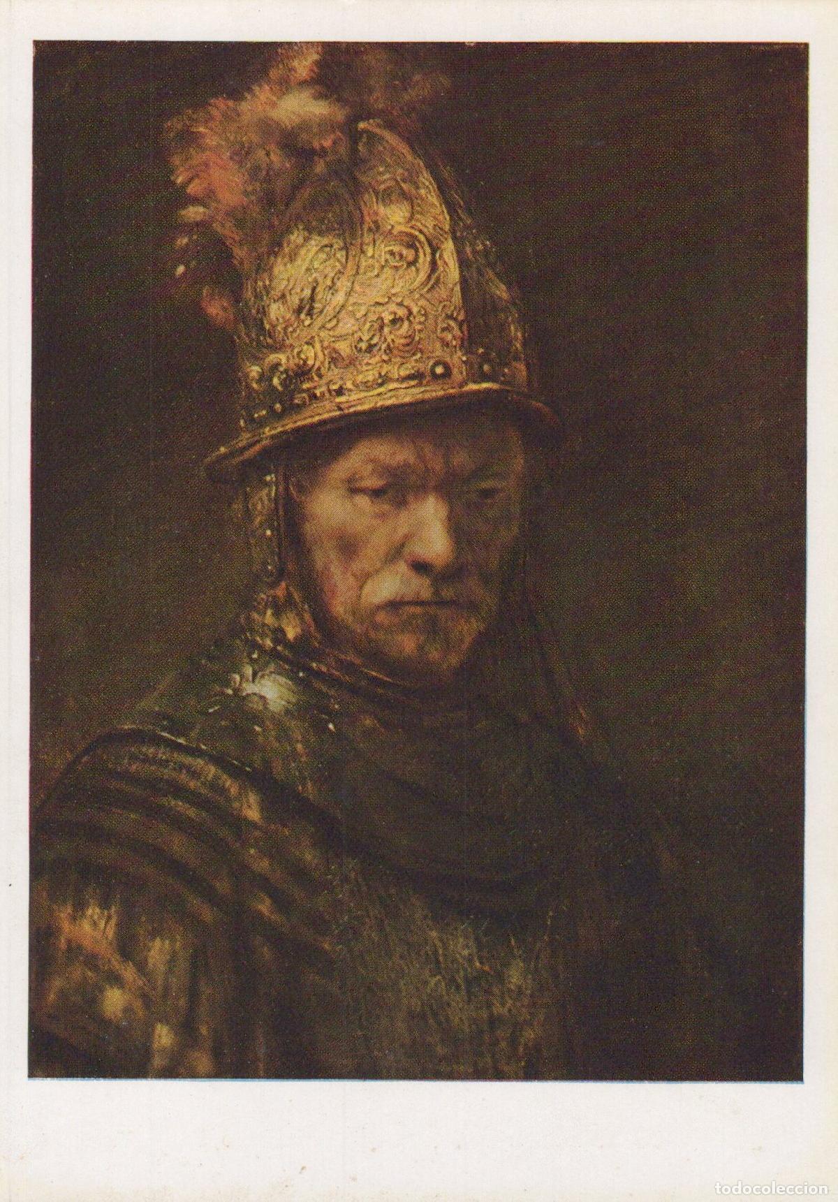 Postcards: Germany Berlin Rembrandt van Rijn Man With the Golden Helmet Unposted *YAU040