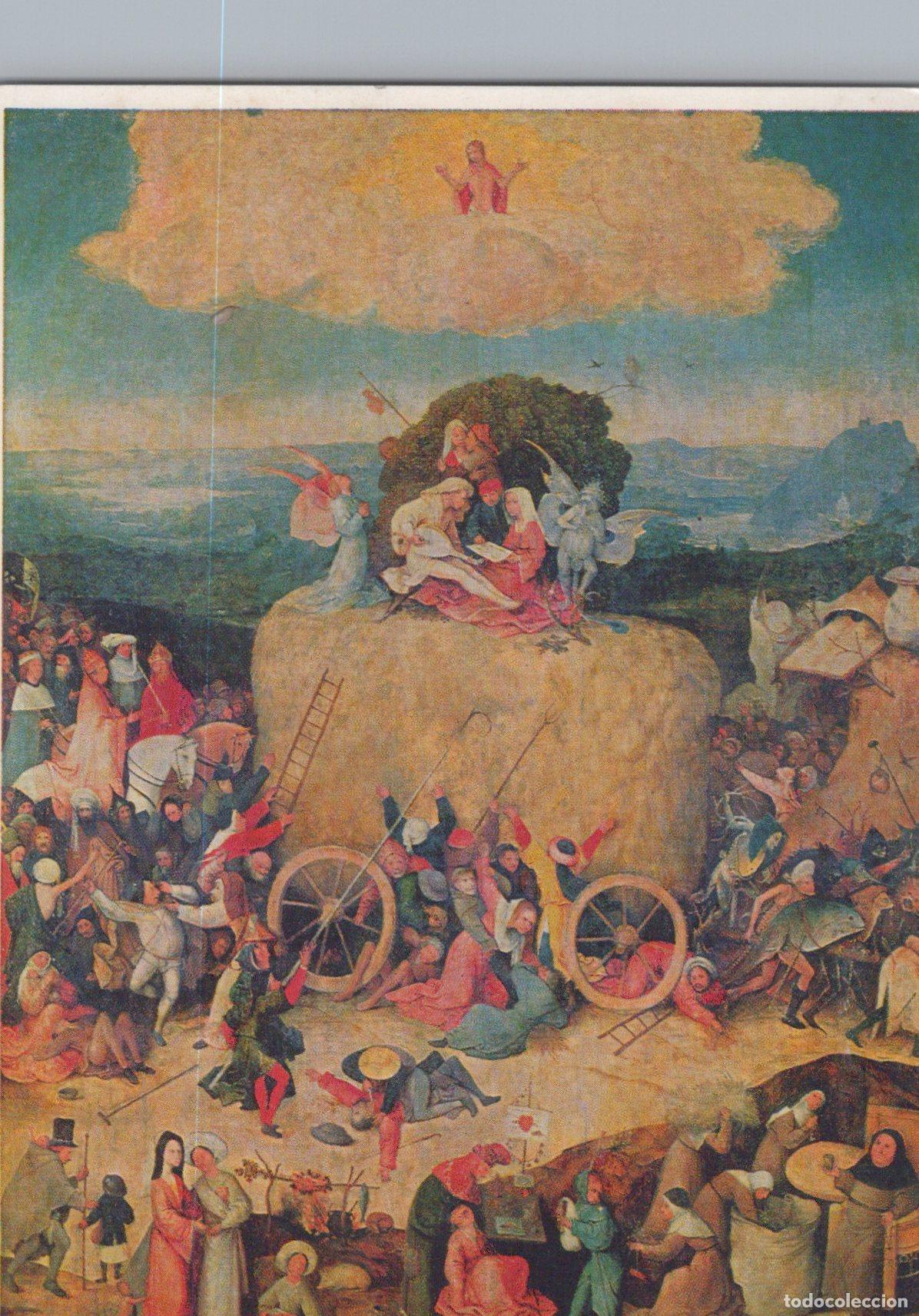 Postcards: Spain Madrid Hieronymus Bosch the Haywain Triptych Prado Museum Unposted *YAU171