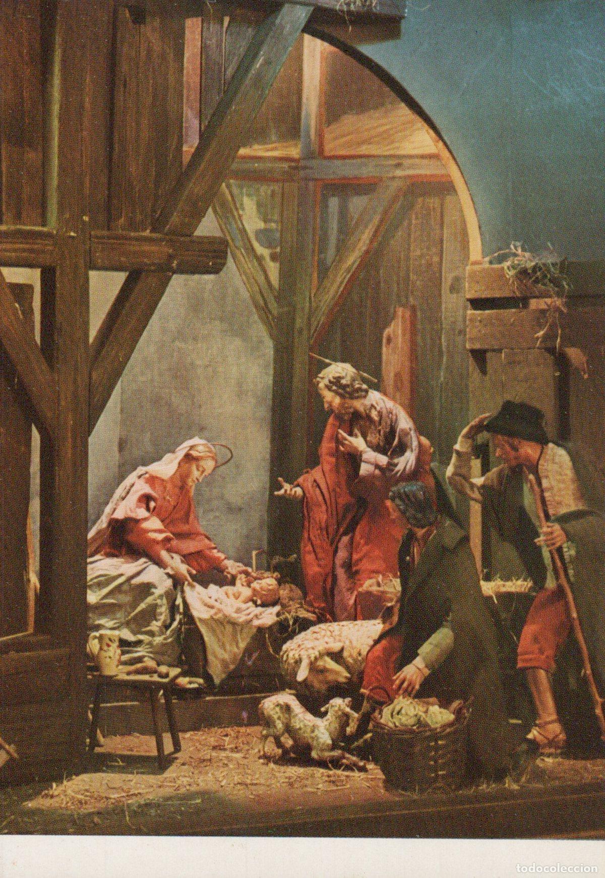 Postales: Germany Heidelberg Neapolitan Nativity Scene Religious Art Unposted *YAU044
