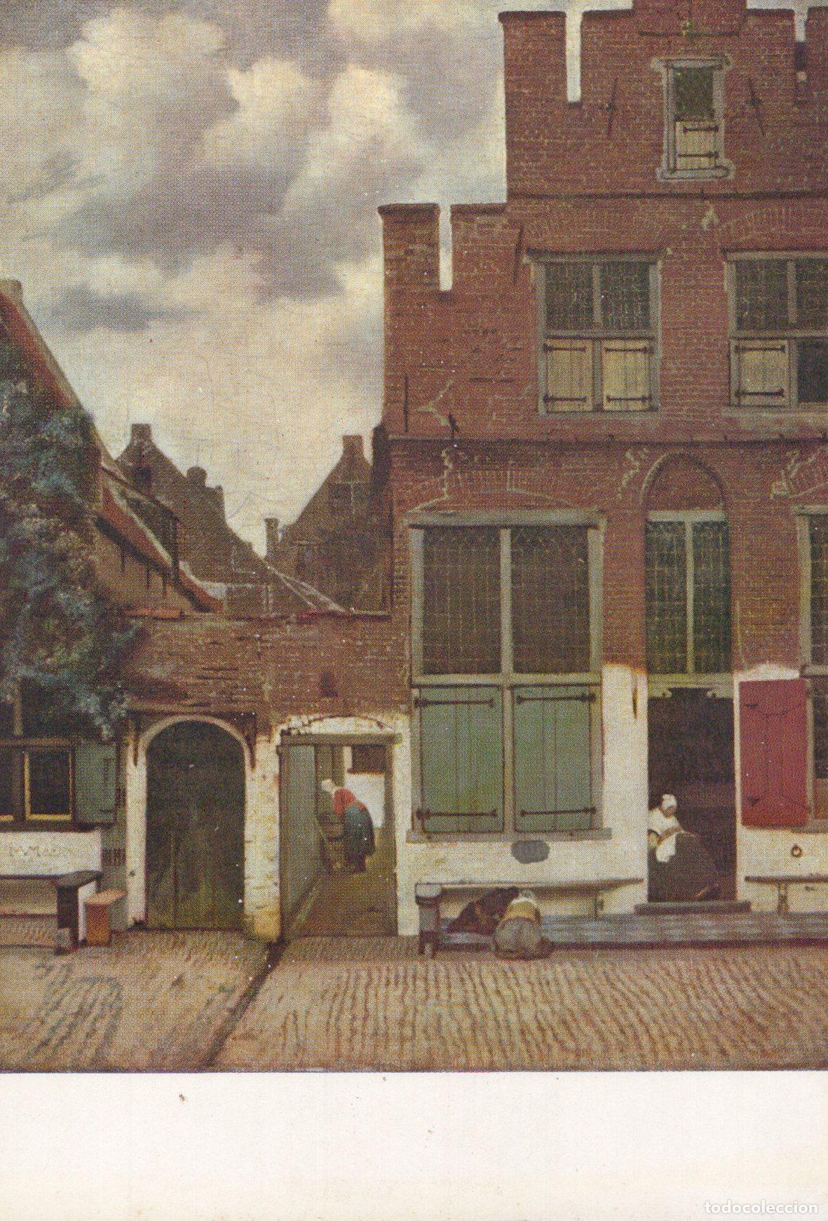 Postkarten: Netherlands Amsterdam Johannes Vermeer the Little Street Unposted *YAU067