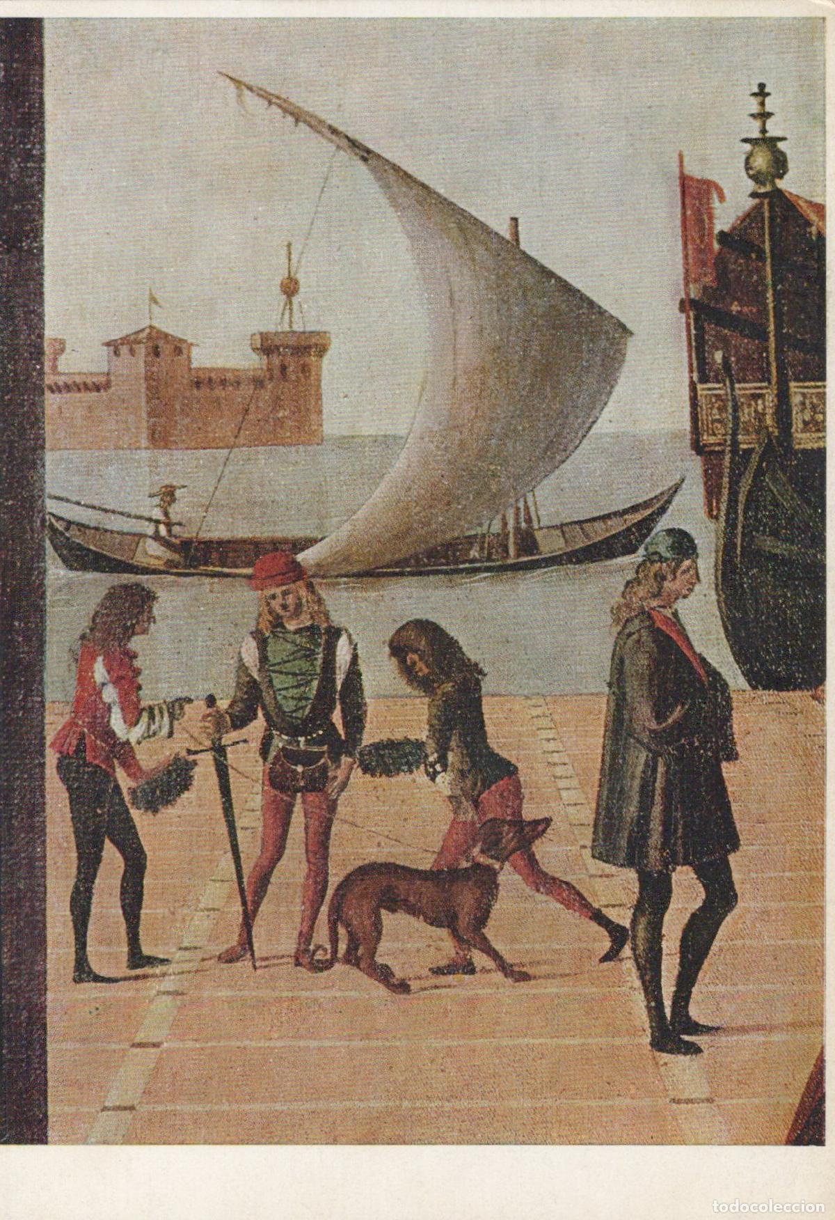 Cartoline: Italy Venice Carpaccio S Arrival of the English Ambassadors Art Unposted *YAU314