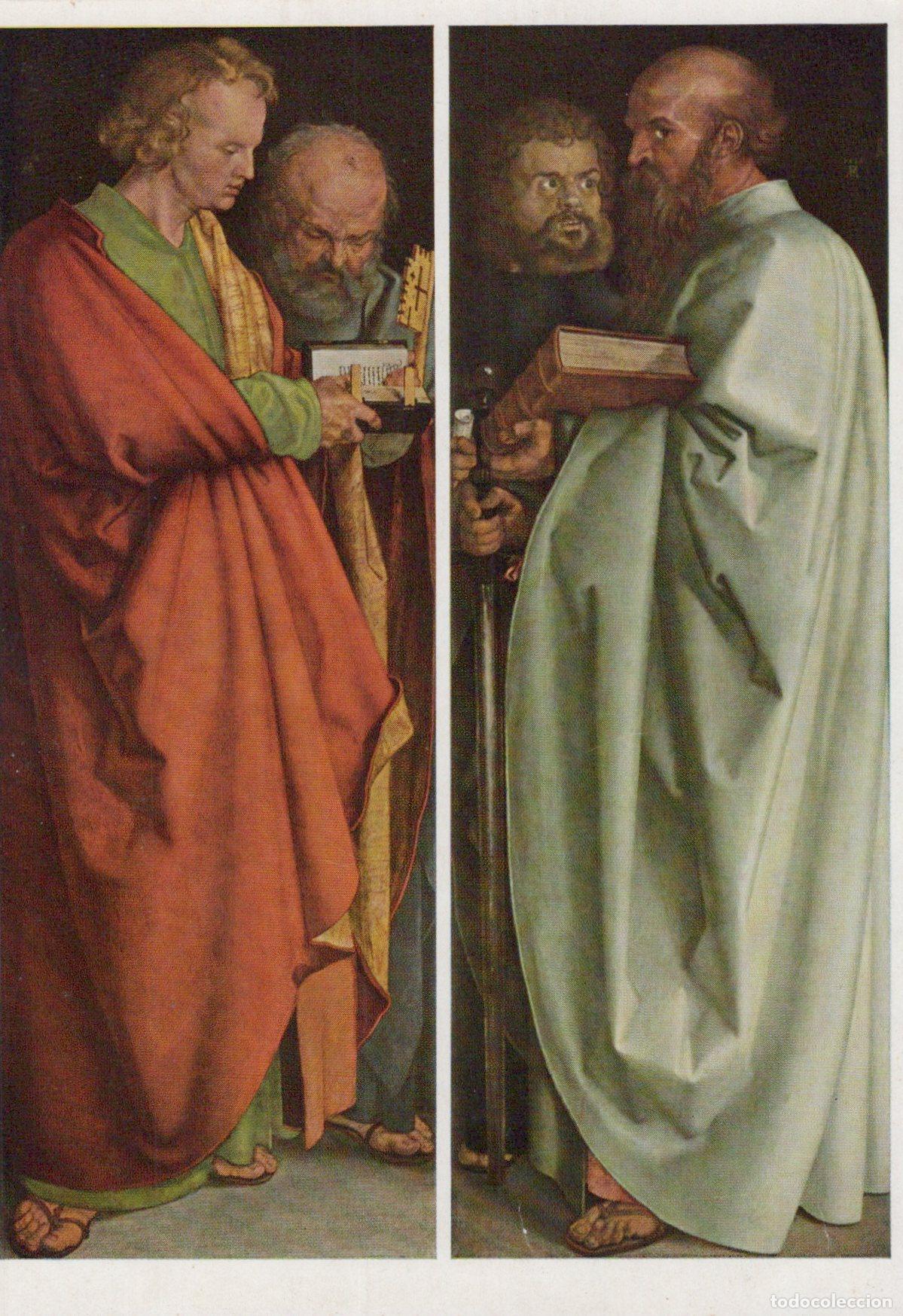 Postais: Germany Munich Albrecht D&uuml;rer the Four Apostles Religious Art Unposted *YAU087