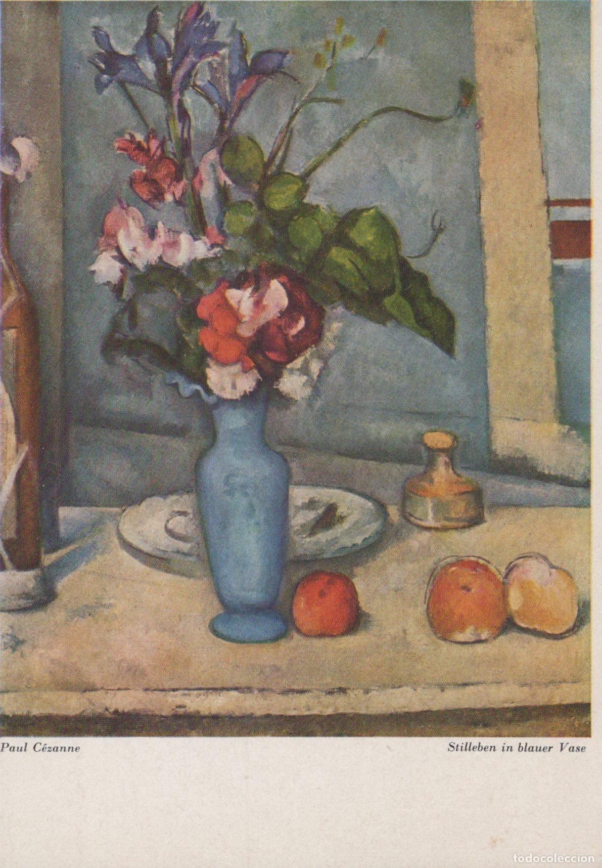 Postais: Germany Starnberg Paul C&eacute;zanne Still Life in Blue Vase With Unposted *YAU092