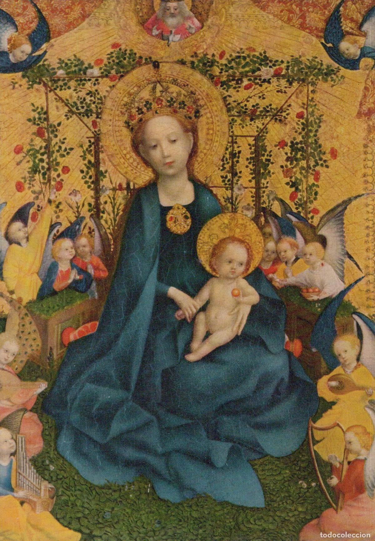 Cartoline: Germany Cologne Wallraf Richartz Museum Stefan Lochner Madonna Unposted *YAU102