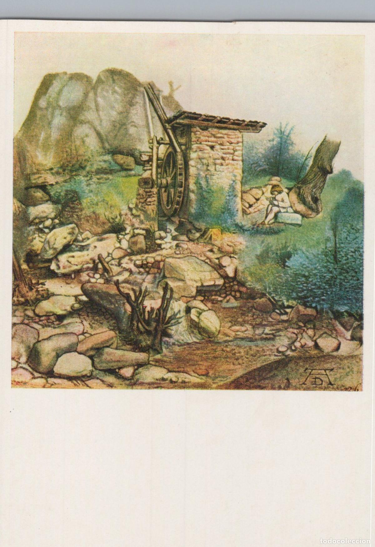 Postkarten: Germany Munich Albrecht D&uuml;rer Water MILL Design Unposted *YAU107