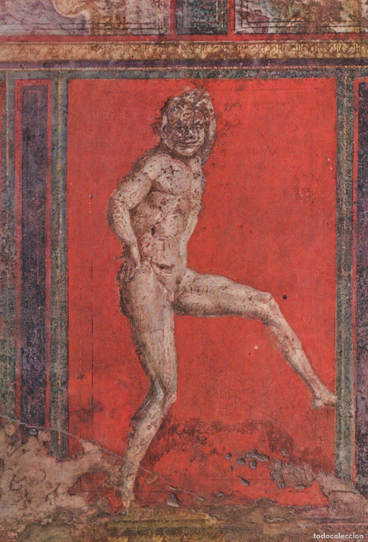 Postkarten: Italy Pompeii Villa of the Mysteries Detail of A Satyr Ancient Unposted *YAU241