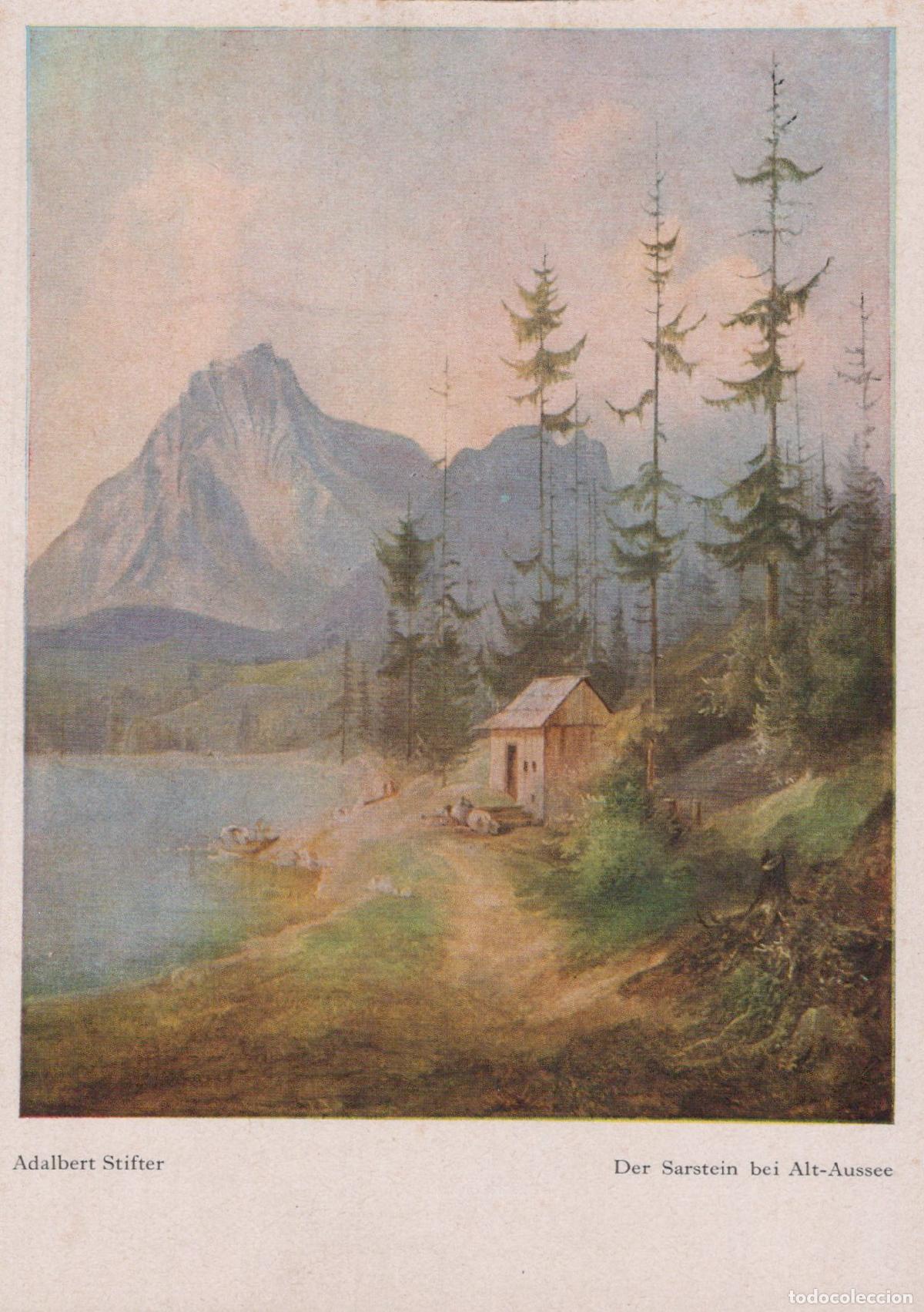 Postkarten: Austria Alt Aussee Sarstein Mountain Lake Cabin Adalbert Unposted *YAU246