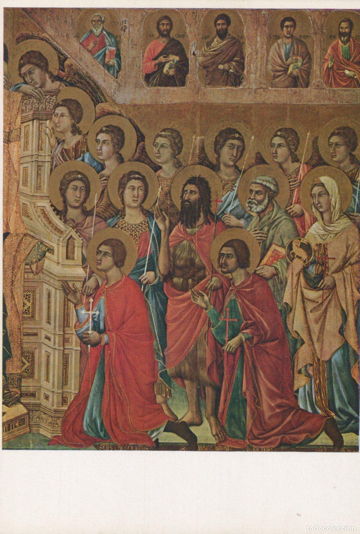 Postais: Italy Siena Duccio DI Buoninsegna Maesta Detail Museo Dell Unposted *YAU256