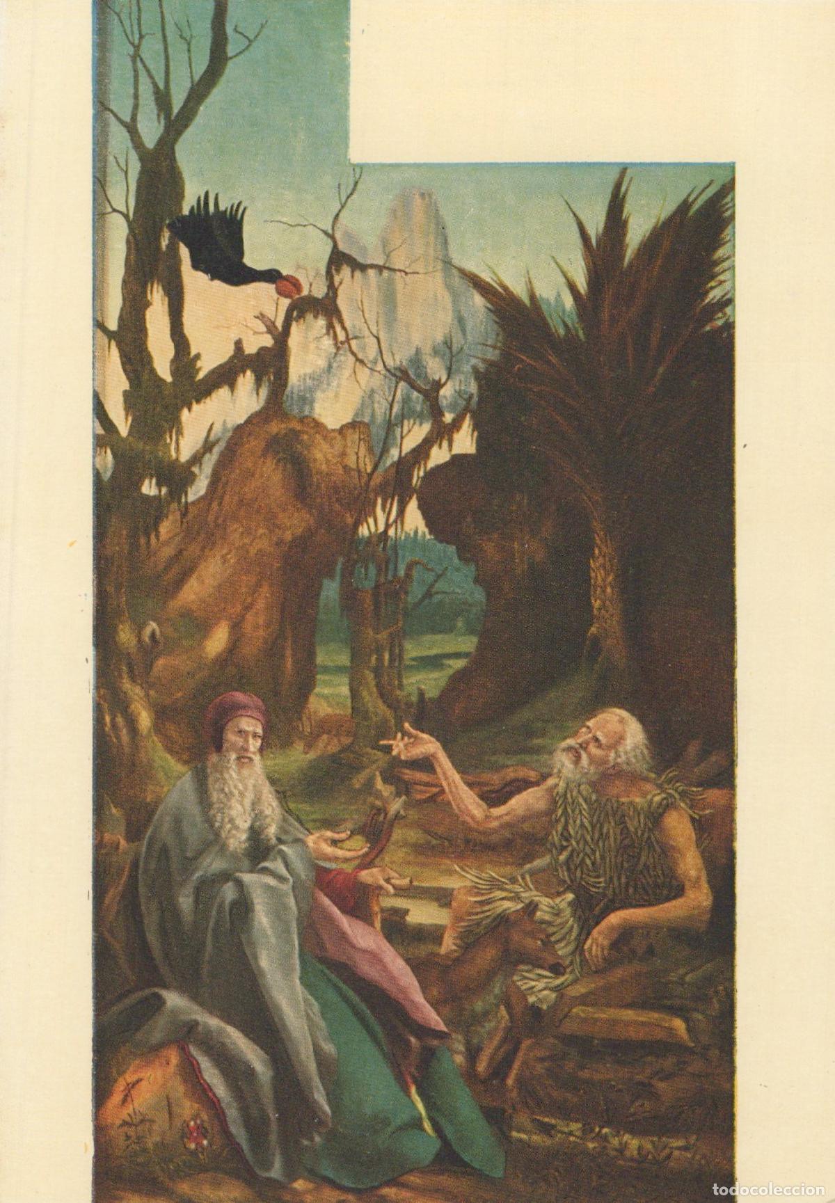 Postkarten: France Colmar Mathis Nithart Gr&uuml;newald Conversation of Saint Unposted *YAU374