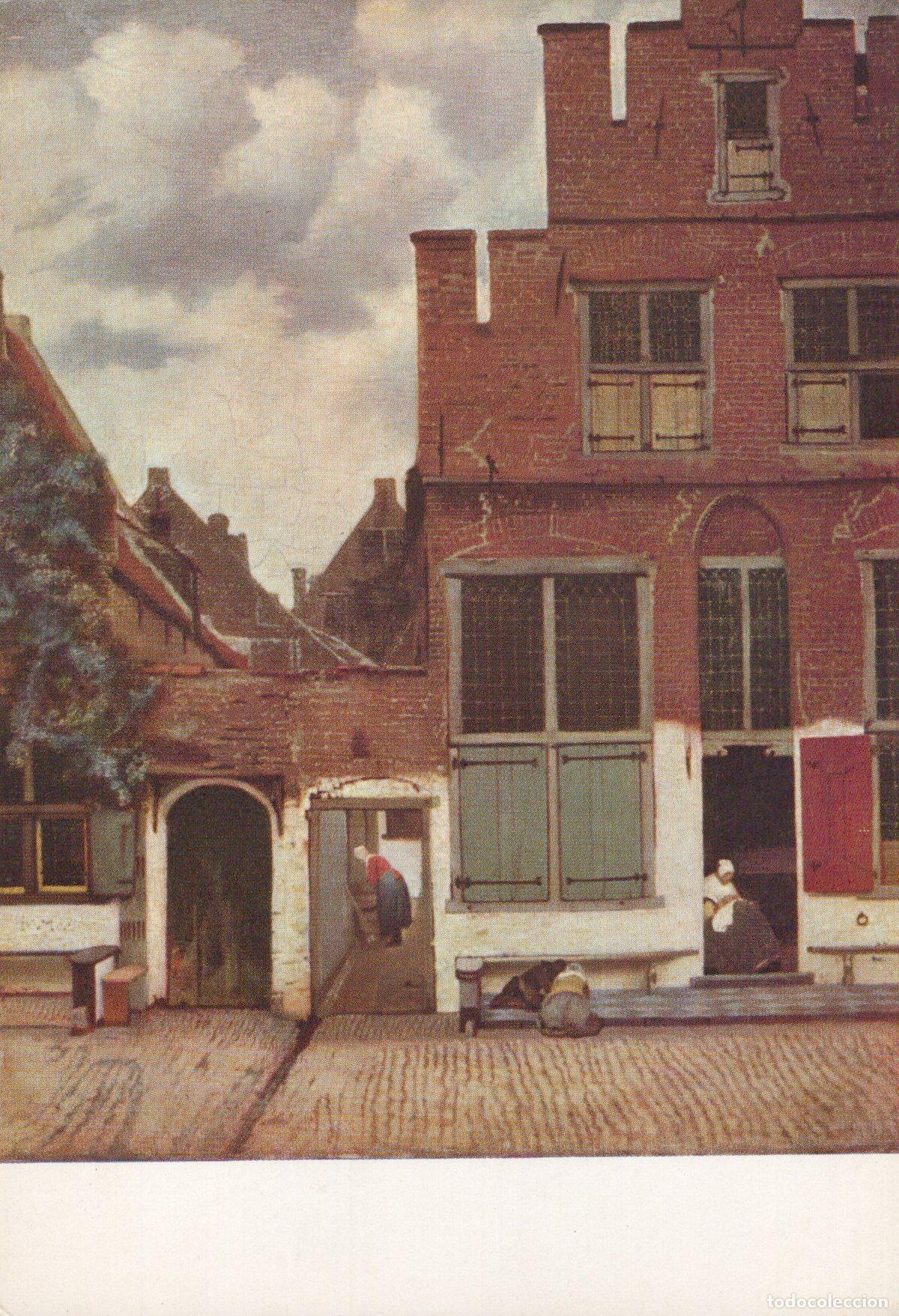 Cartoline: Netherlands Delft The Little Street By Johannes Vermeer Unposted *YAU147