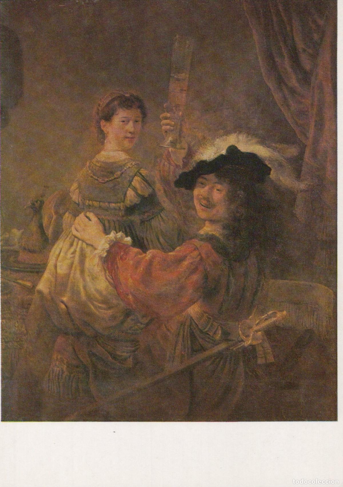 Cartoline: Germany Dresden Rembrandt Self Portrait With Saskia Prodigal Unposted *YAU384