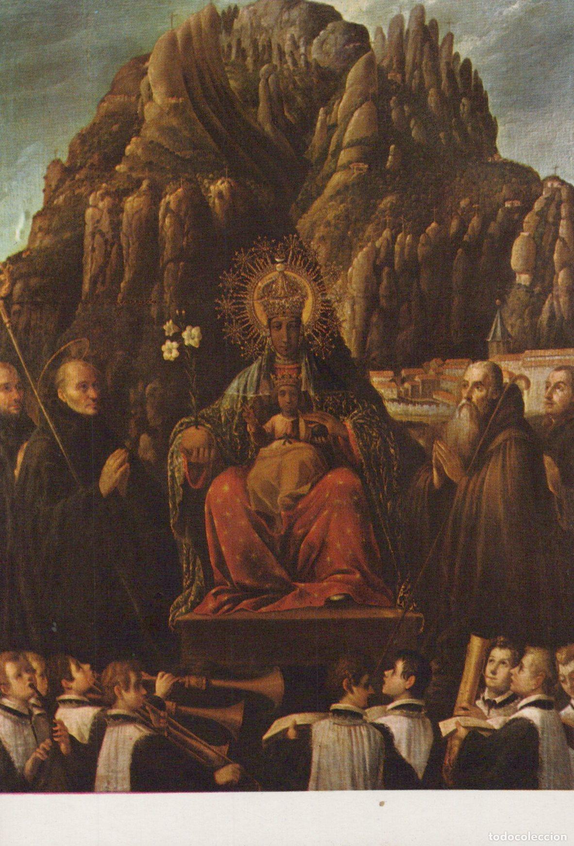 Cartoline: Spain Montserrat Virgin of By Juan A Ricci 1600 1681 Unposted *YAU394