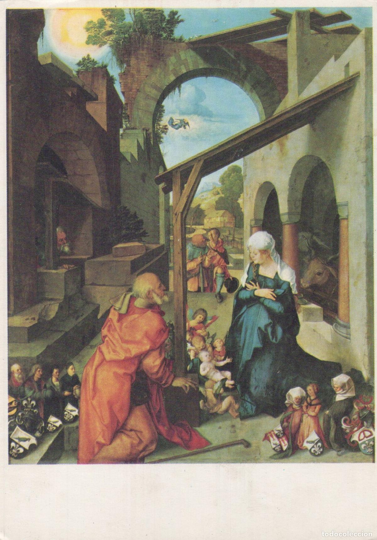 Postais: Germany Munich Albrecht D&uuml;rer Paumgartner Altar Nativity Scene Unposted *YAU162