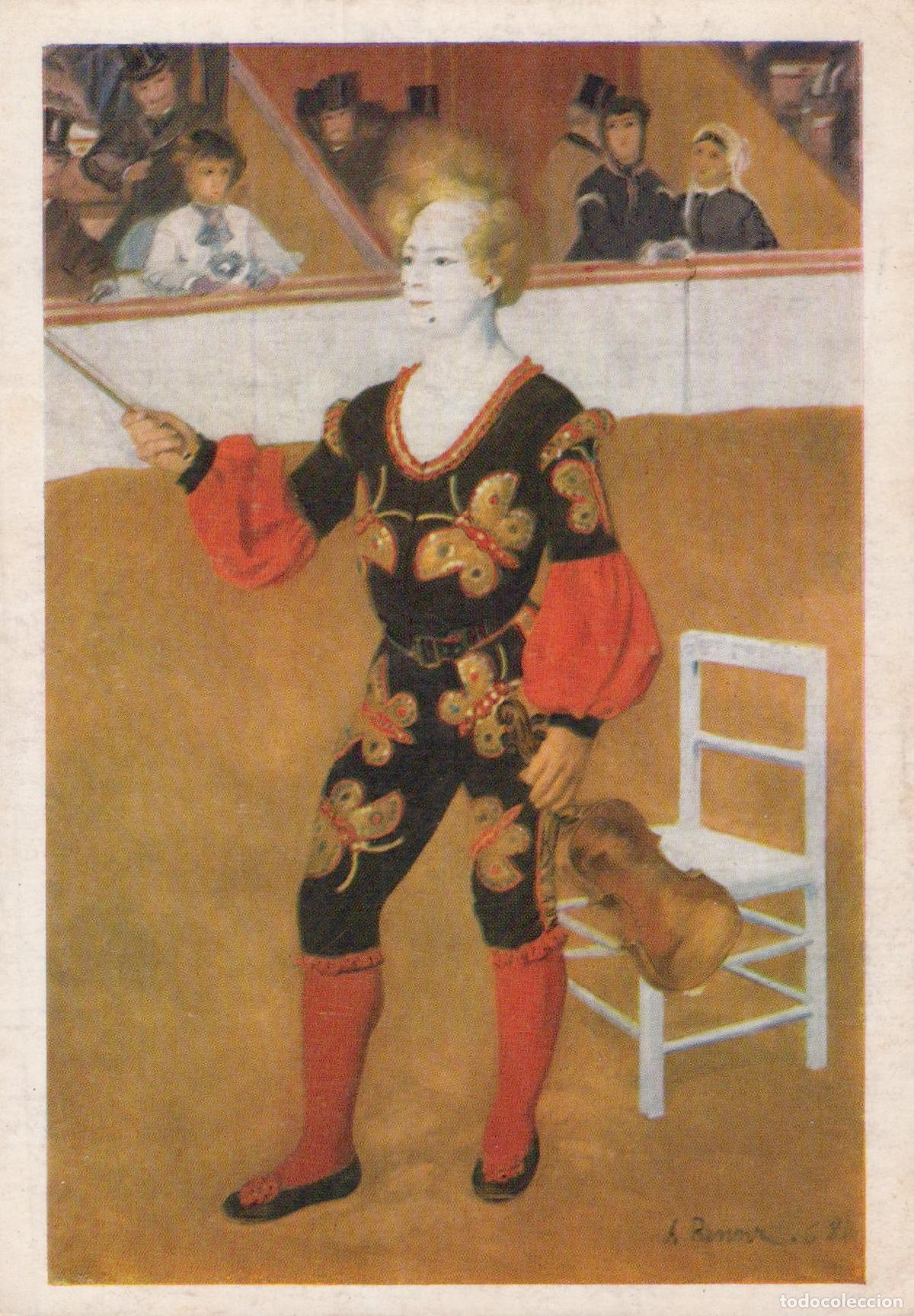 Cartoline: Germany Leipzig Pierre Auguste Renoir Clown in the Circus Unposted *YAU311