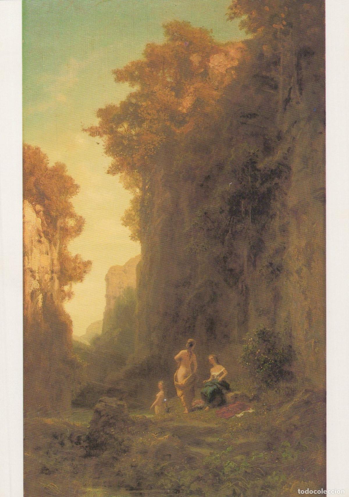 Cartoline: Germany Hannover Landscape With Bathing Beauties By Carl Unposted *YAU316