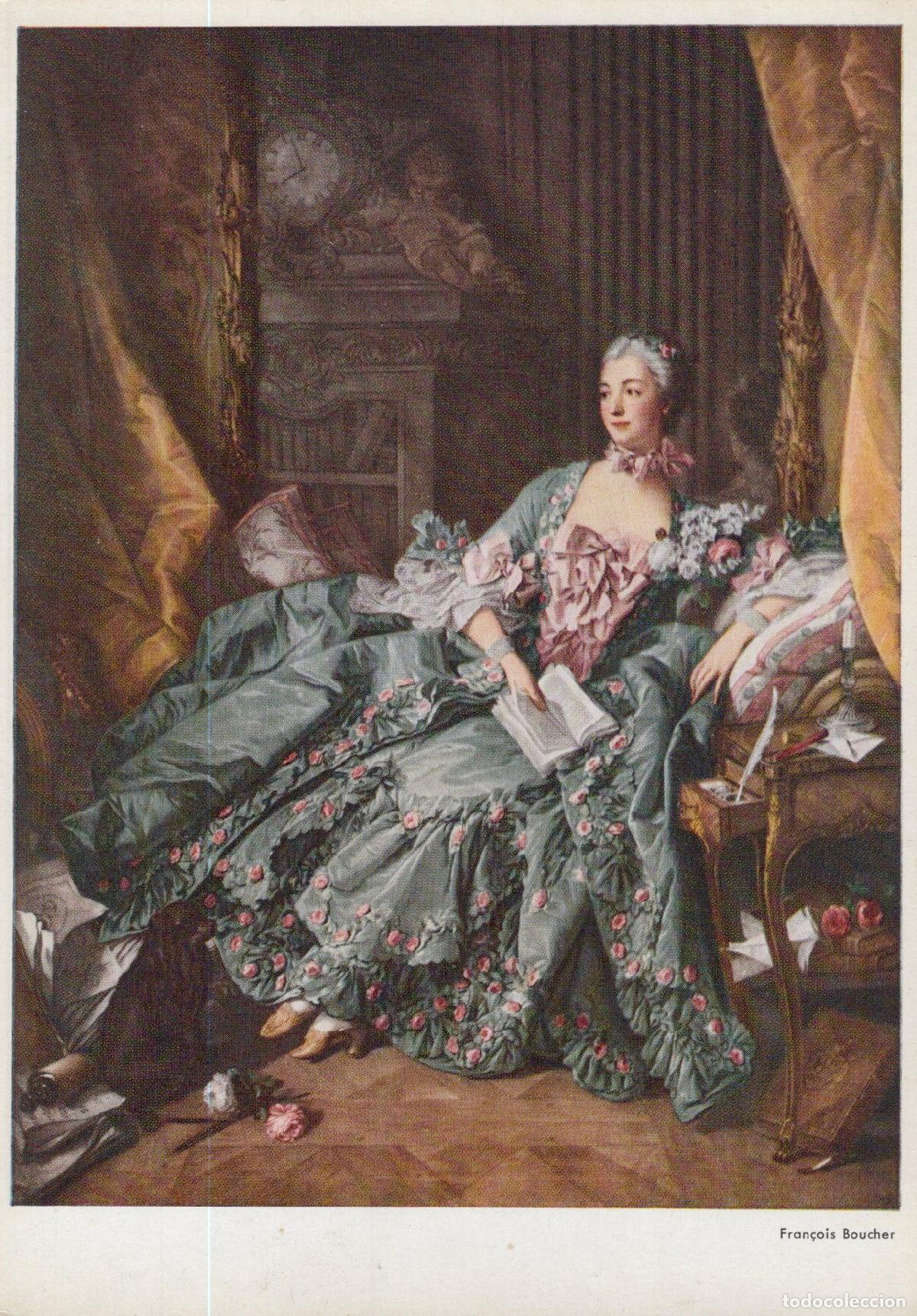 Postkarten: Germany Munich Madame la Marquise de Pompadour By Fran&ccedil;ois Unposted *YAU182