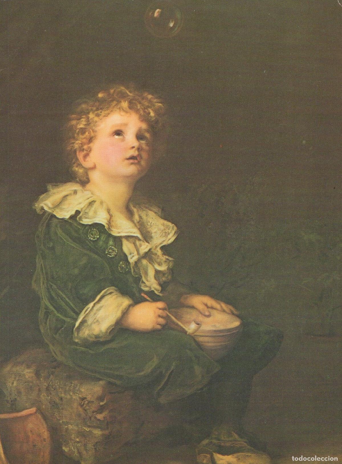 Postales: United Kingdom London Bubbles By Sir John Everett Millais Young Unposted *YAU439
