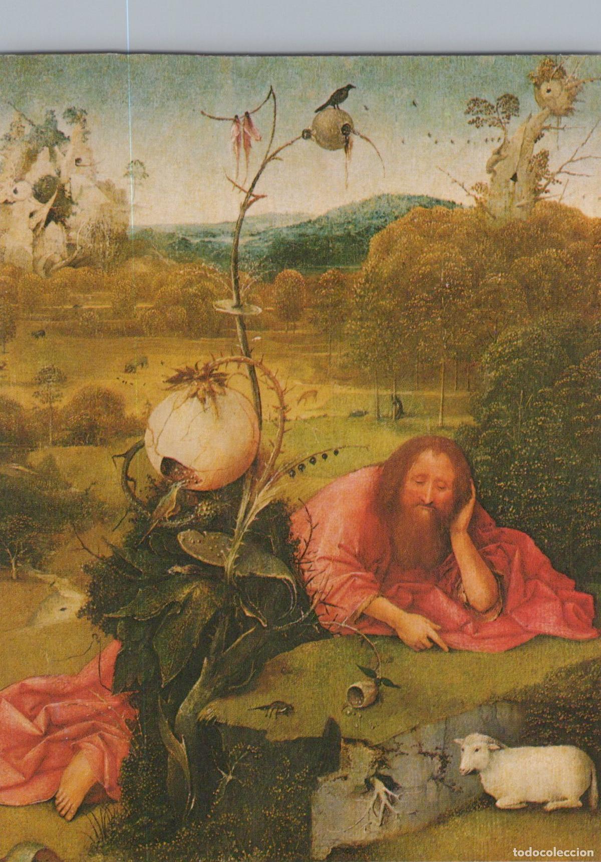 Postales: Spain Madrid Hieronymus Bosch John the Baptist Painting Museo Unposted *YAU207