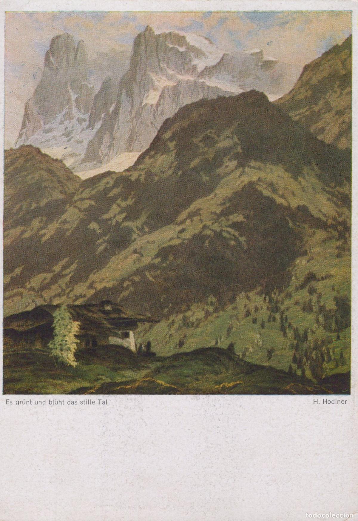 Postkarten: Germany D&uuml;sseldorf Alpine Mountain Landscape With Valley and Unposted *YAU247