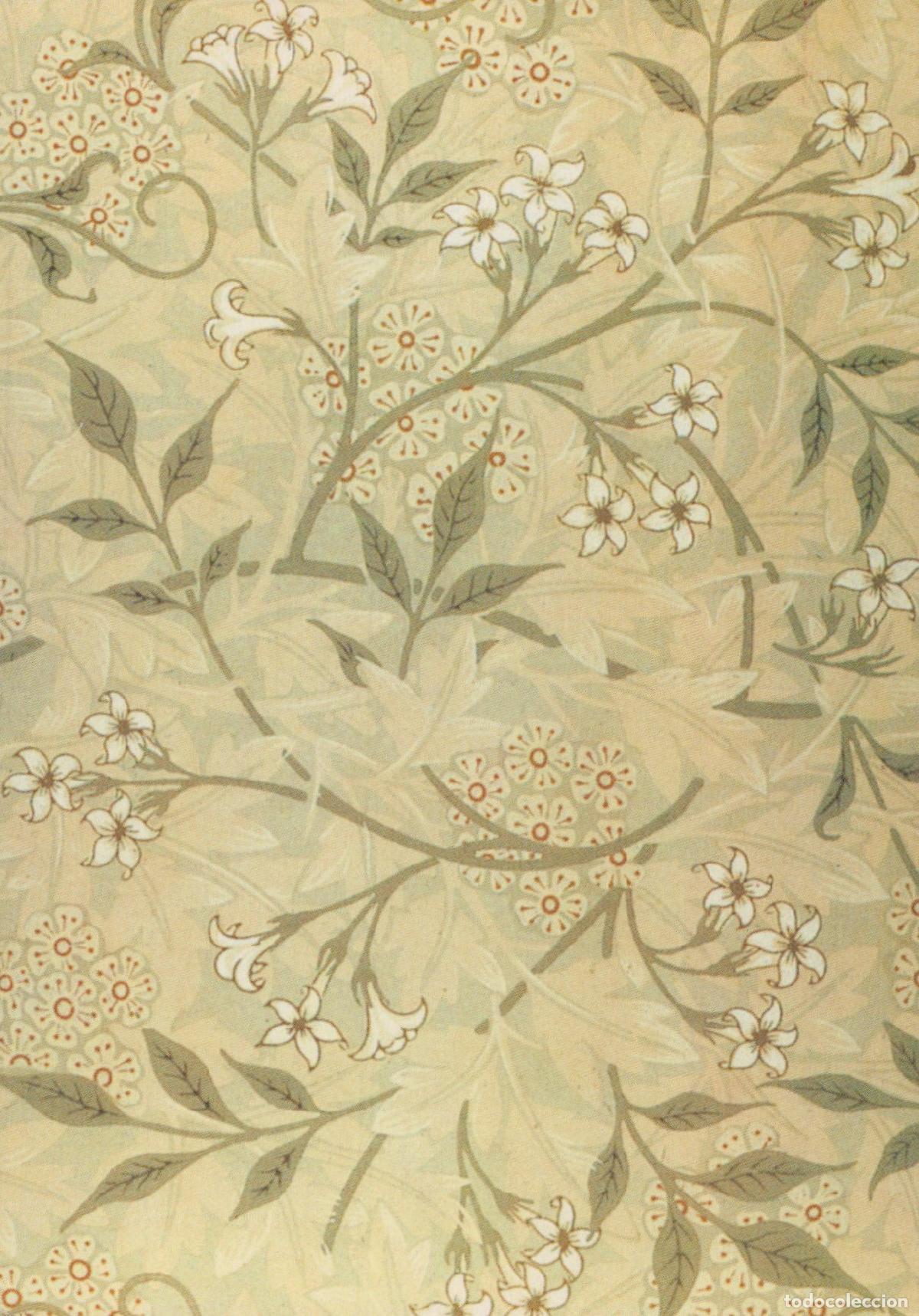 Postkarten: Germany William Morris Tapete 1872 Floral Pattern Art Nouveau Unposted *YAU277
