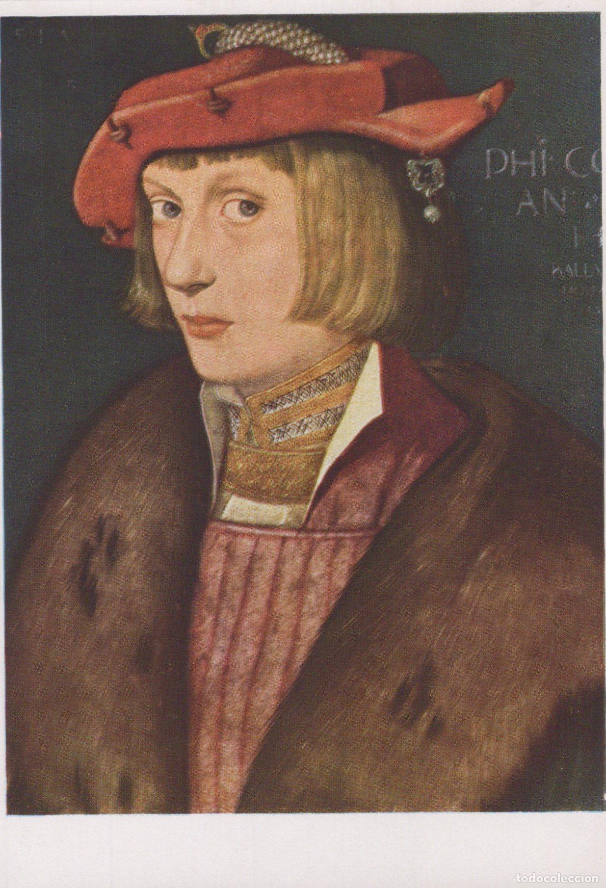 Postkarten: Germany Munich Art Portrait Hans Baldung Grien Pfalzgraf Unposted *YAU426