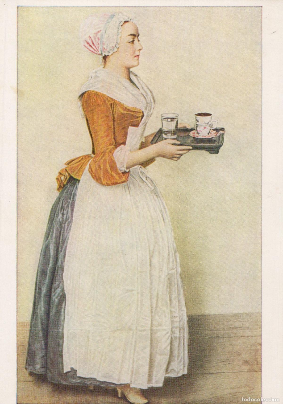 Cartoline: Germany Dresden Jean &Eacute;tienne Liotard the Chocolate Girl Unposted *YAU527