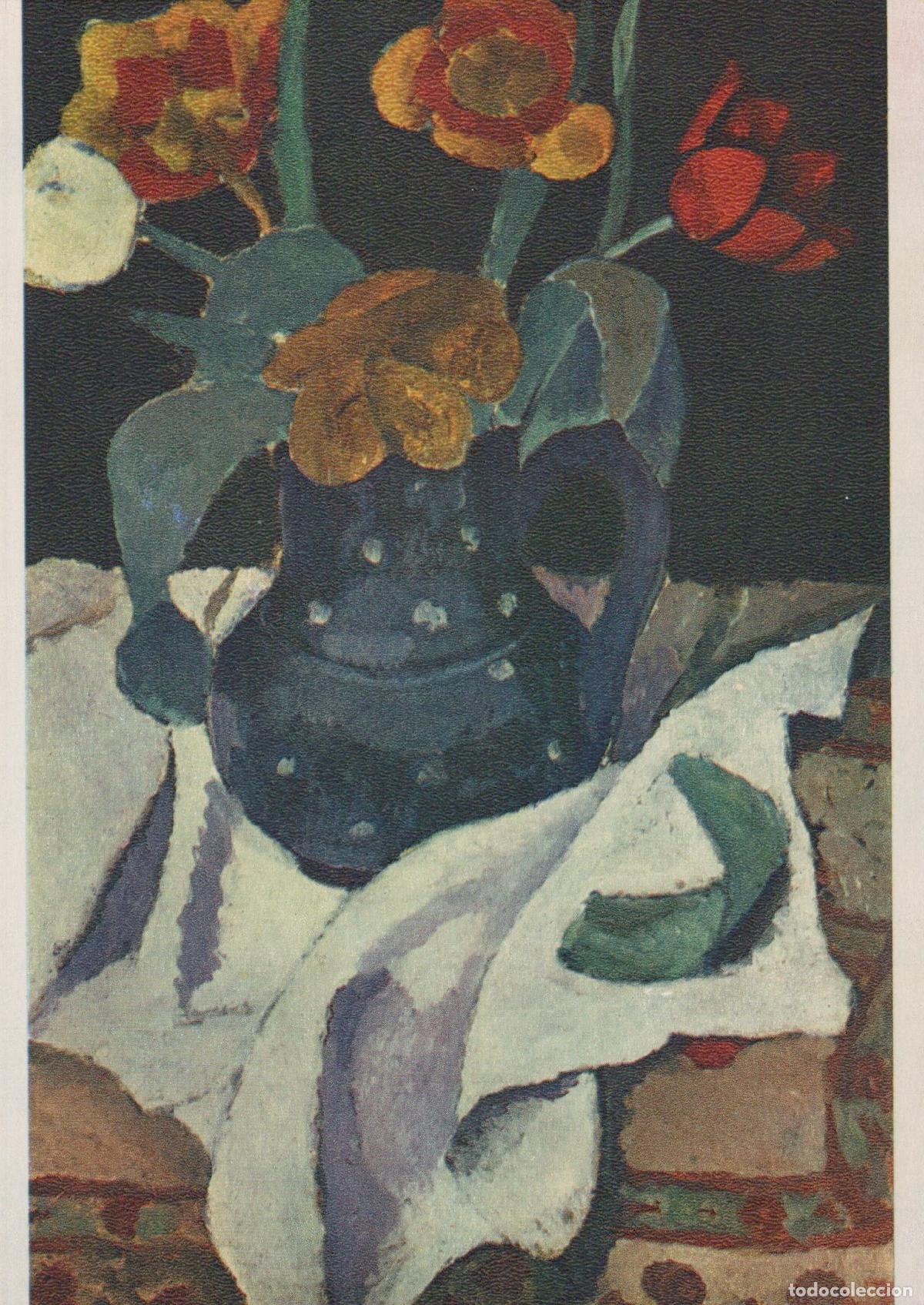 Postkarten: Germany Worpswede Paula Modersohn Becker Still Life With Tulips Unposted *YAU446