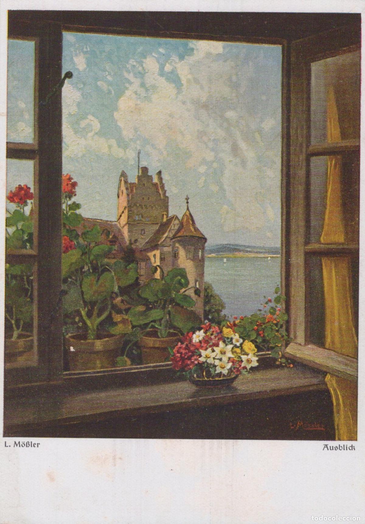 Postkarten: Germany Meersburg Lake Constance Castle View From Window Unposted *YAU337
