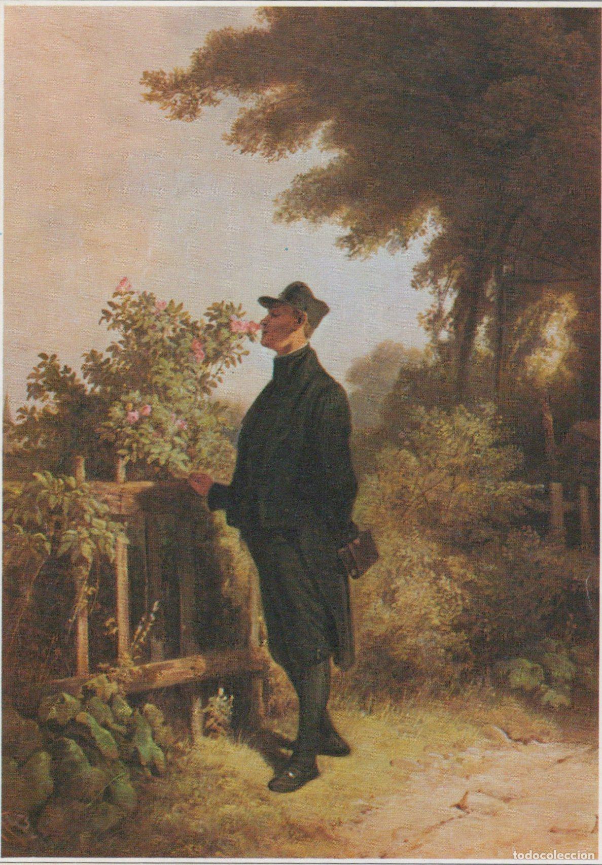 Postales: Germany Munich Carl Spitzweg Rosenduft Erinnerung Man Smelling Unposted *YAU504