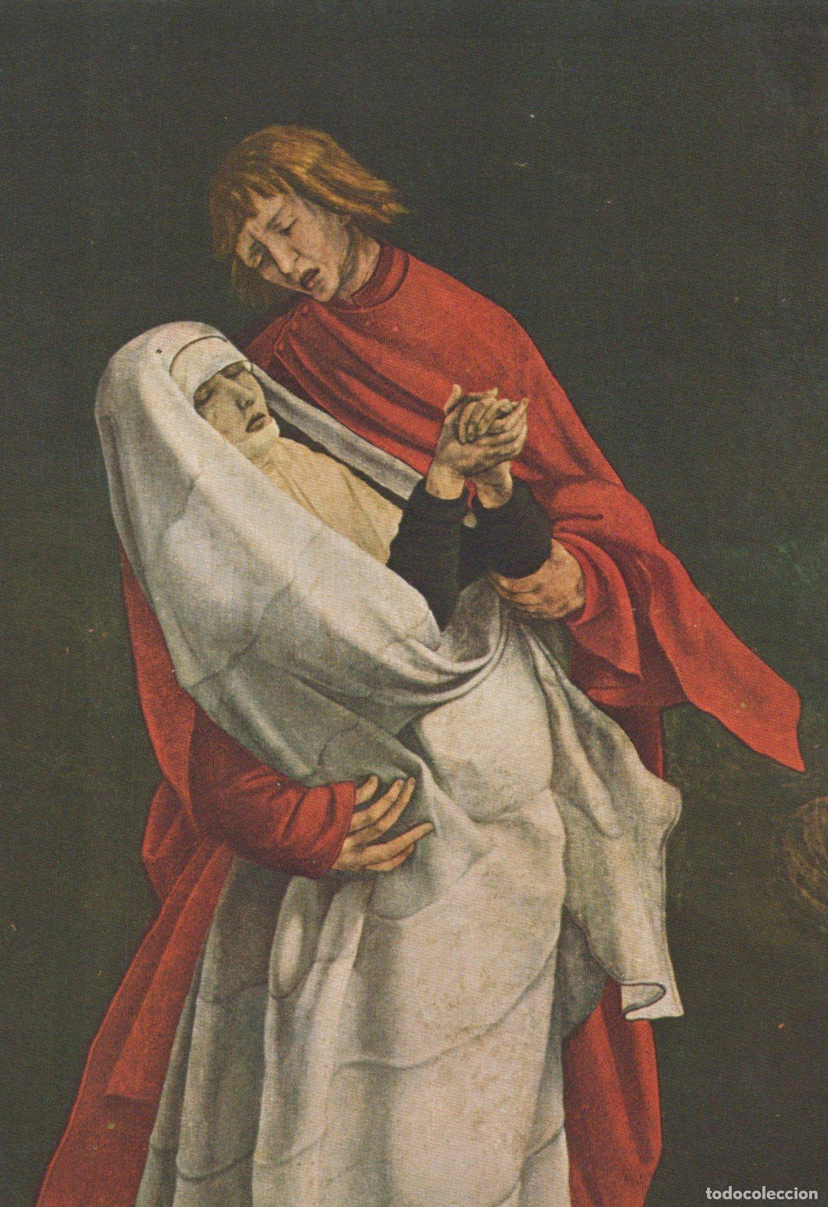 Postales: France Colmar Isenheim Altarpiece the Virgin and Saint John Art Unposted *YAU377