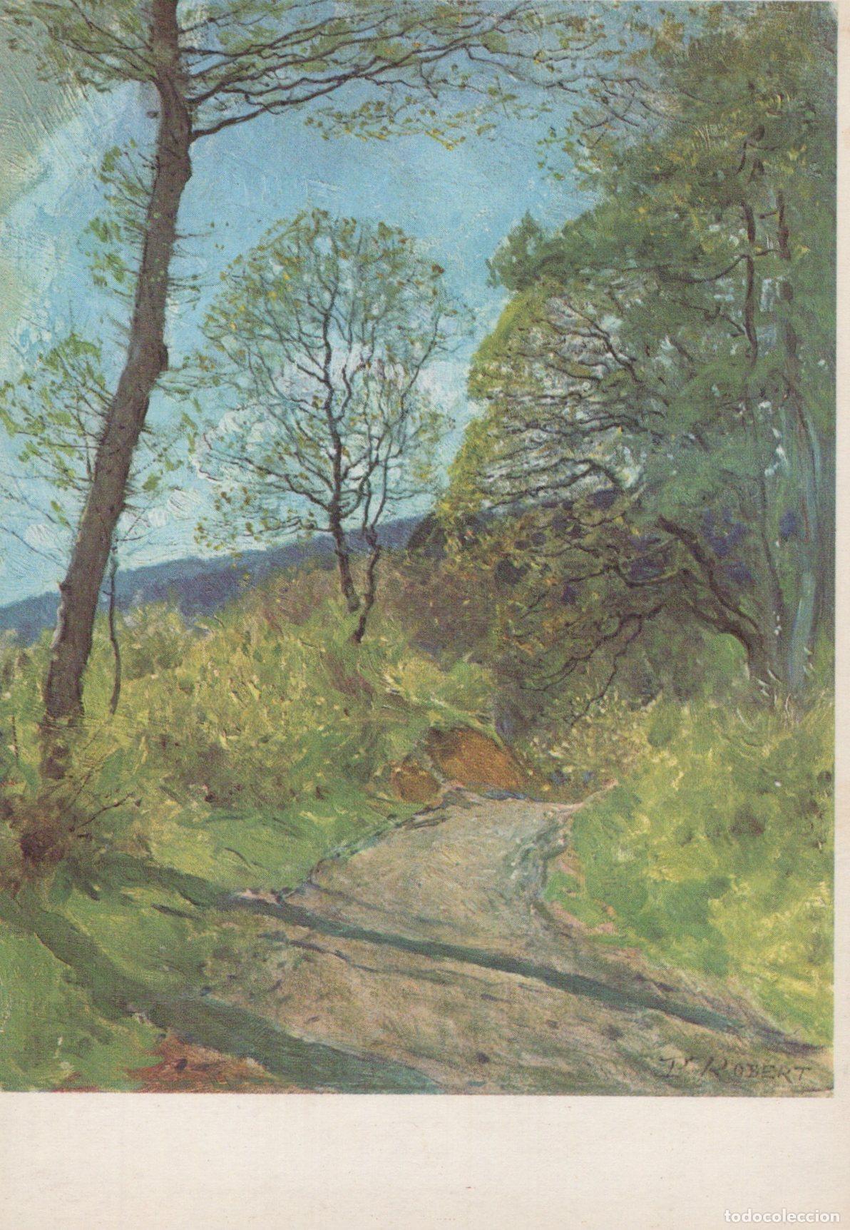 Postkarten: Switzerland Rorschach Paul Robert Woodland Edge in Spring Unposted *YAU397