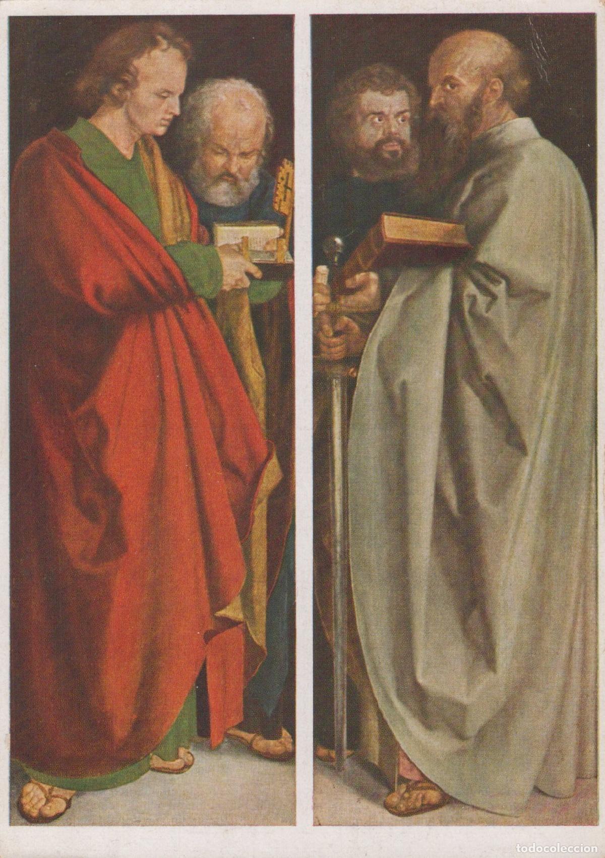 Postkarten: Germany Munich Albrecht D&uuml;rer the Four Apostles Religious Art Unposted *YAU422