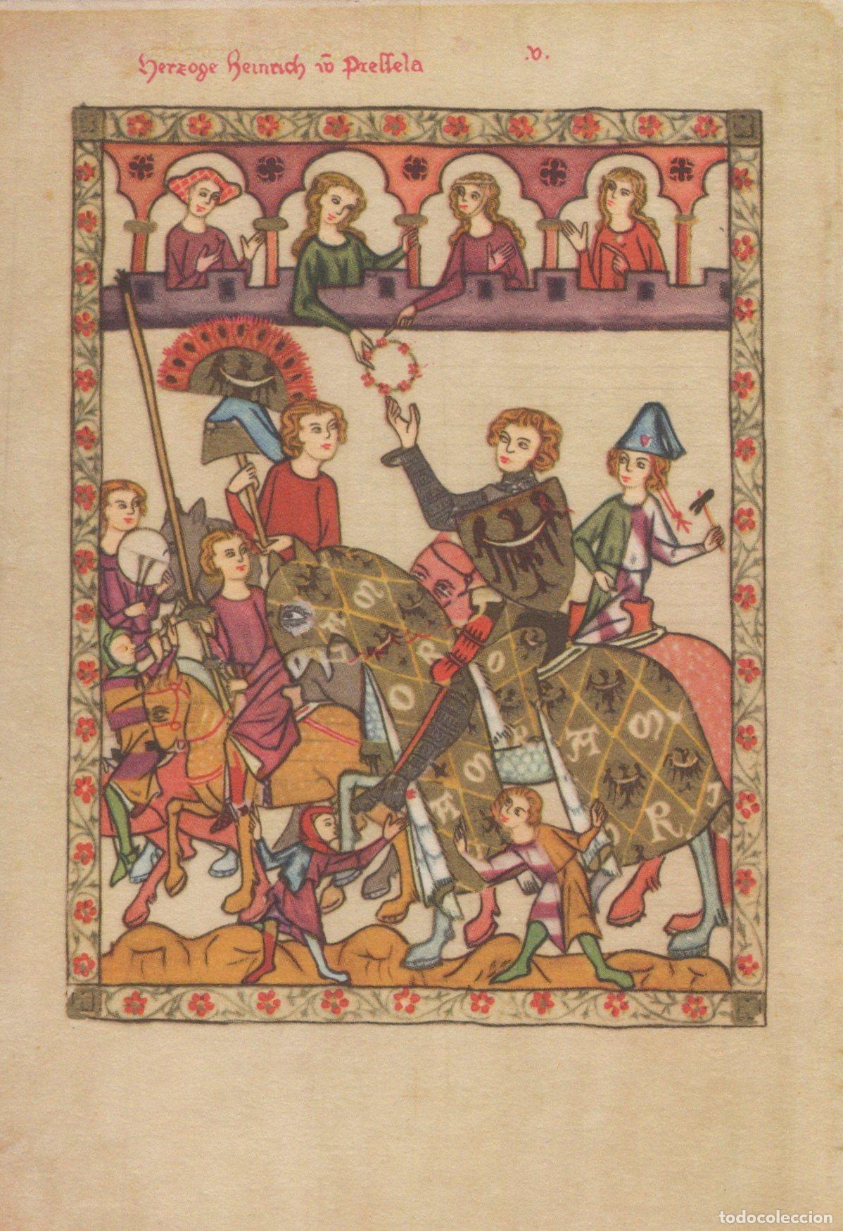 Cartes Postales: Germany Breslau Medieval Duke Heinrich von On Horseback Unposted *YAU584