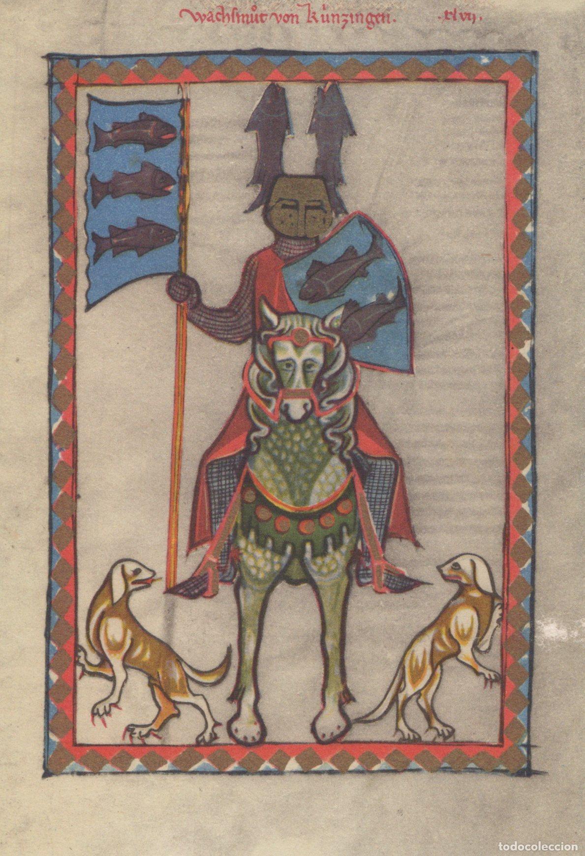 Cartes Postales: Germany Baden Baden Wachsmut von K&uuml;nzingen Medieval Knight On Unposted *YAU594