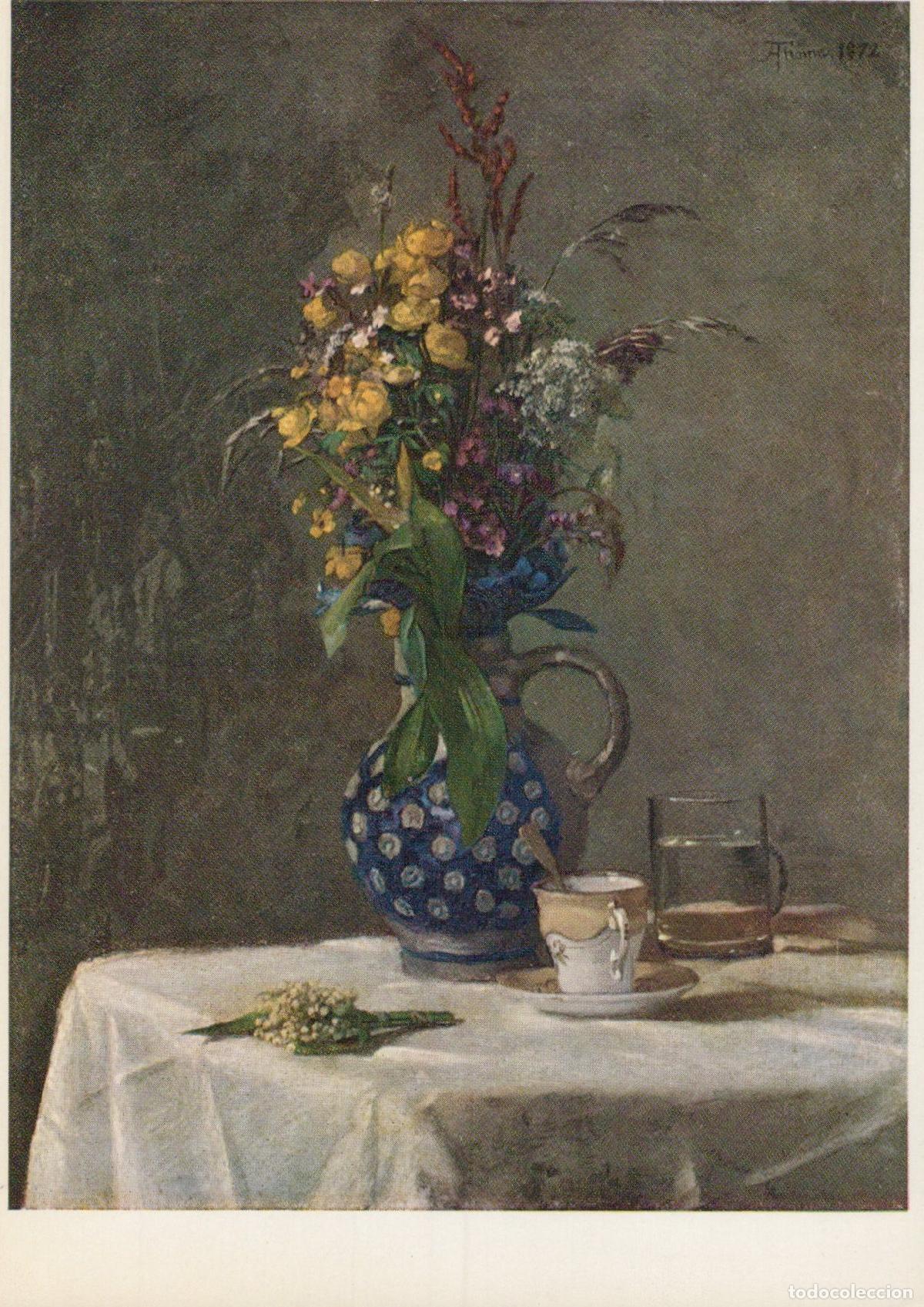 Cartes Postales: Germany Berlin National Gallery Hans Thoma Field Flowers Still Unposted *YAU604