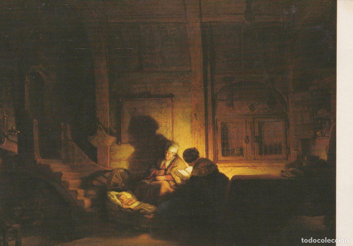 Postcards: Netherlands Amsterdam Rijksmuseum Rembrandt the Holy Family At Unposted *YAU712