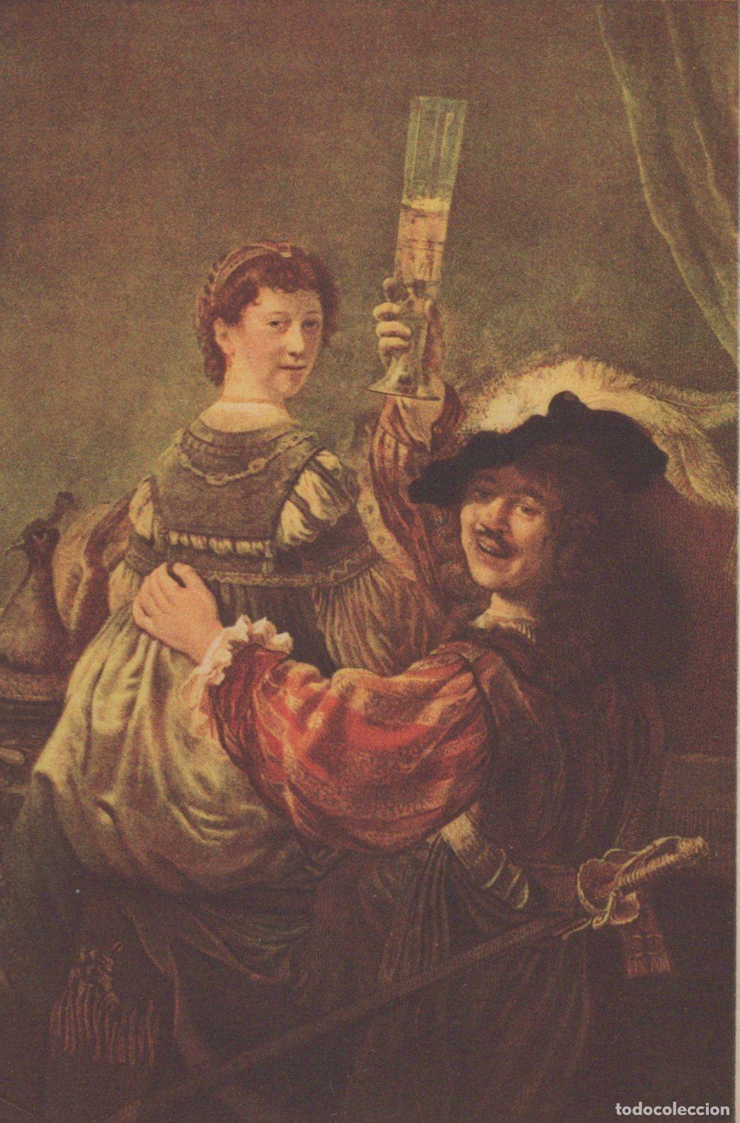 Cartoline: Netherlands Eindhoven Rembrandt With Saskia Self Portrait With Unposted *YAU619