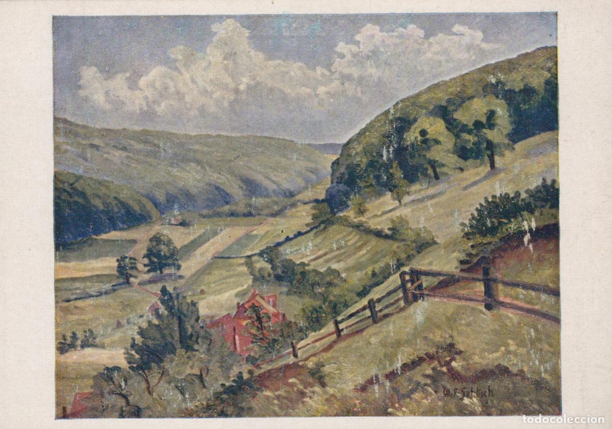 Cartoline: Germany Schwalenberg Thal Nach Wei&szlig;enfeld Valley Landscape Unposted *YAU726