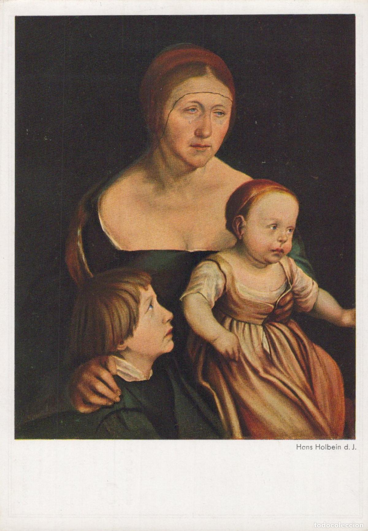 Postais: Switzerland Basel Hans Holbein D J the Artist S Wife With Two Unposted *YAU629