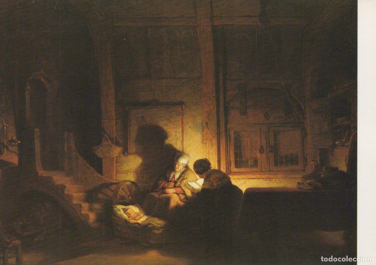 Postais: Netherlands Amsterdam Rijksmuseum Rembrandt the Holy Family At Unposted *YAU731