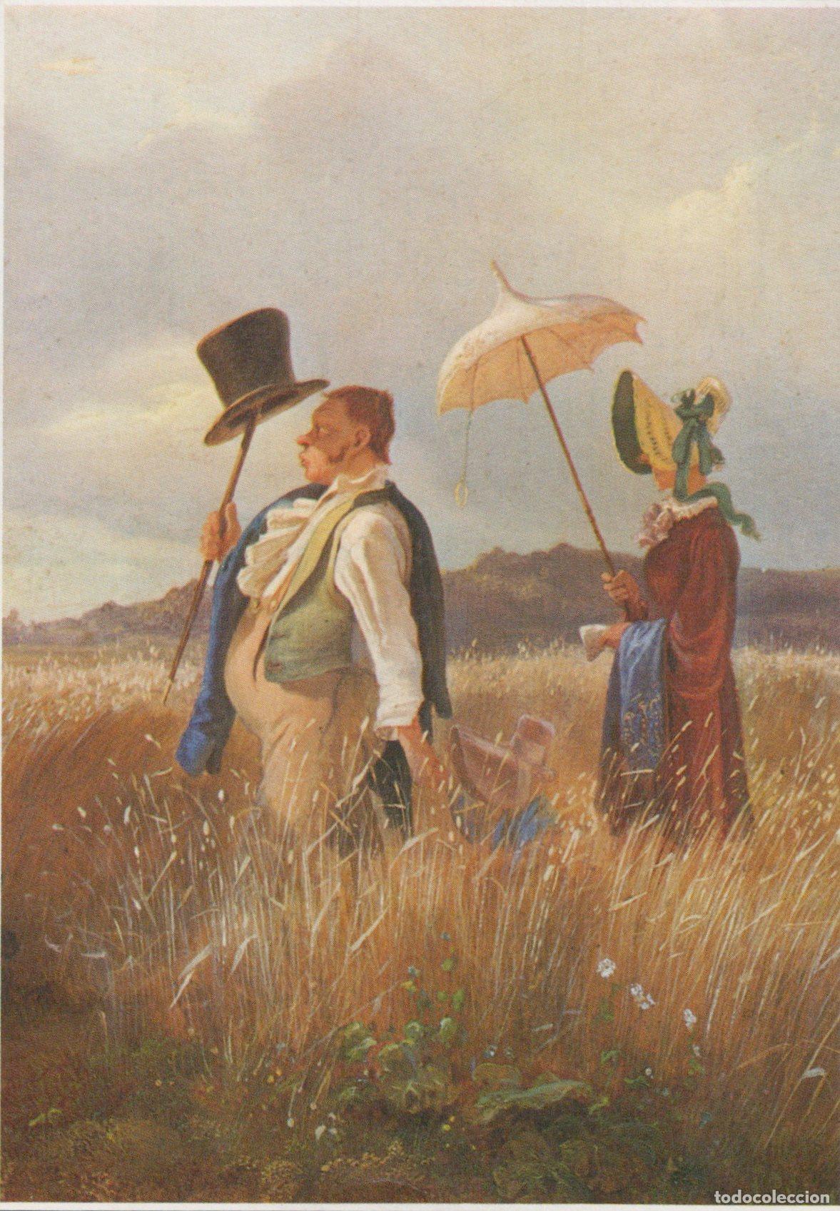 Cartes Postales: Austria Salzburg Carl Spitzweg the Sunday Stroll Museum Unposted *YAU500