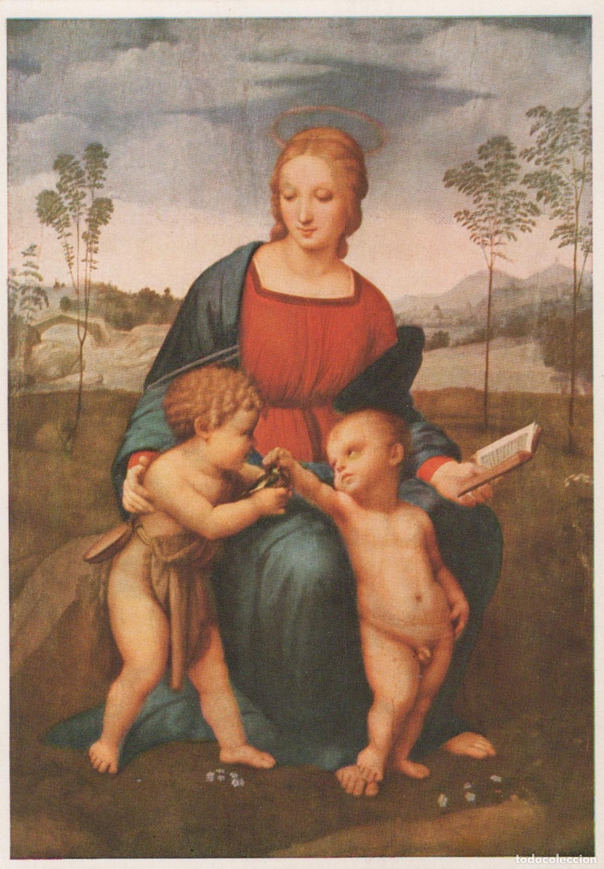 Postales: Germany Berlin Raphael Madonna With the Stieglitz Religious Art Unposted *YAU639