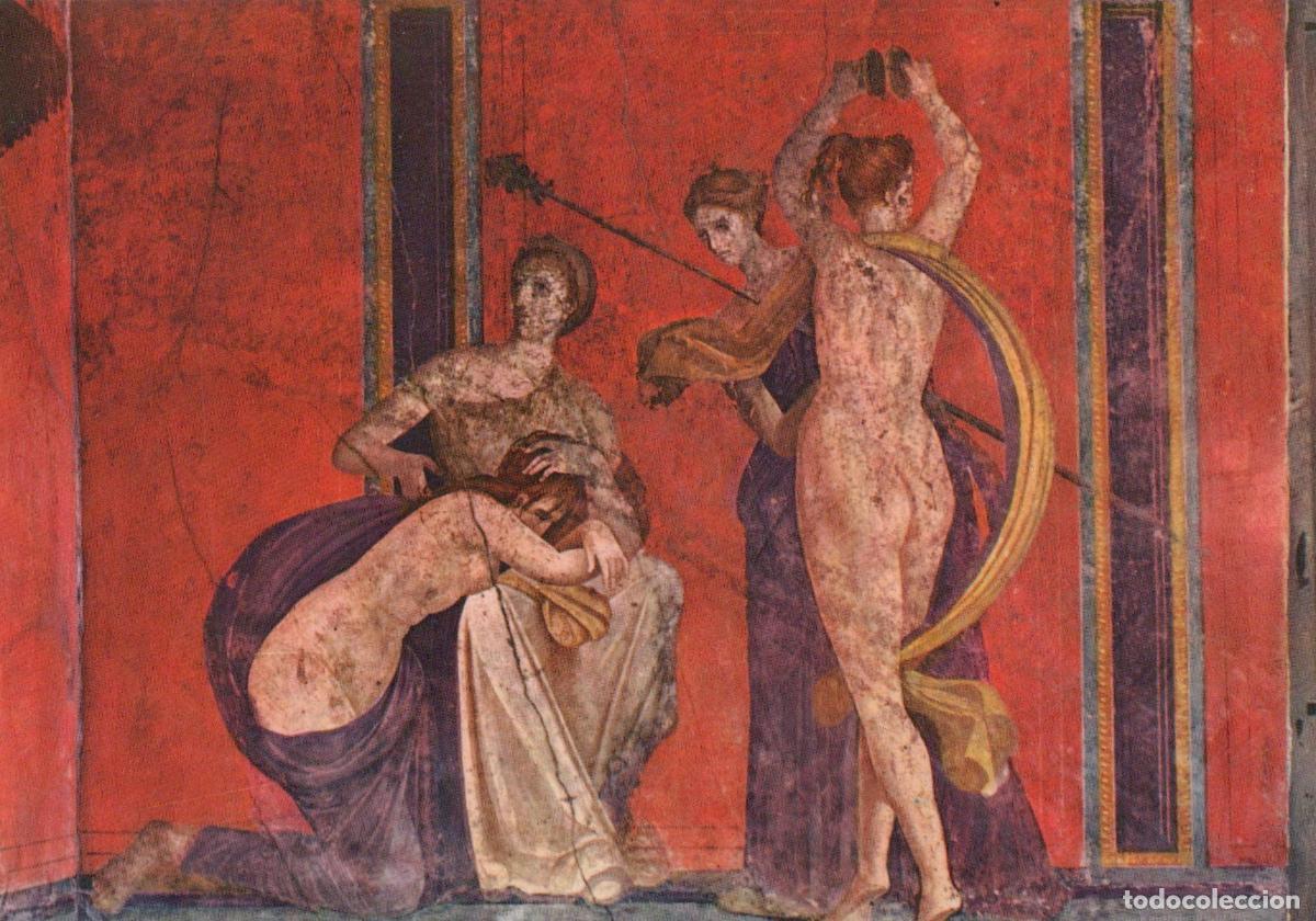 Cartoline: Italy Pompeii Villa Dei Misteri the Flagellating Woman and the Unposted *YAU746