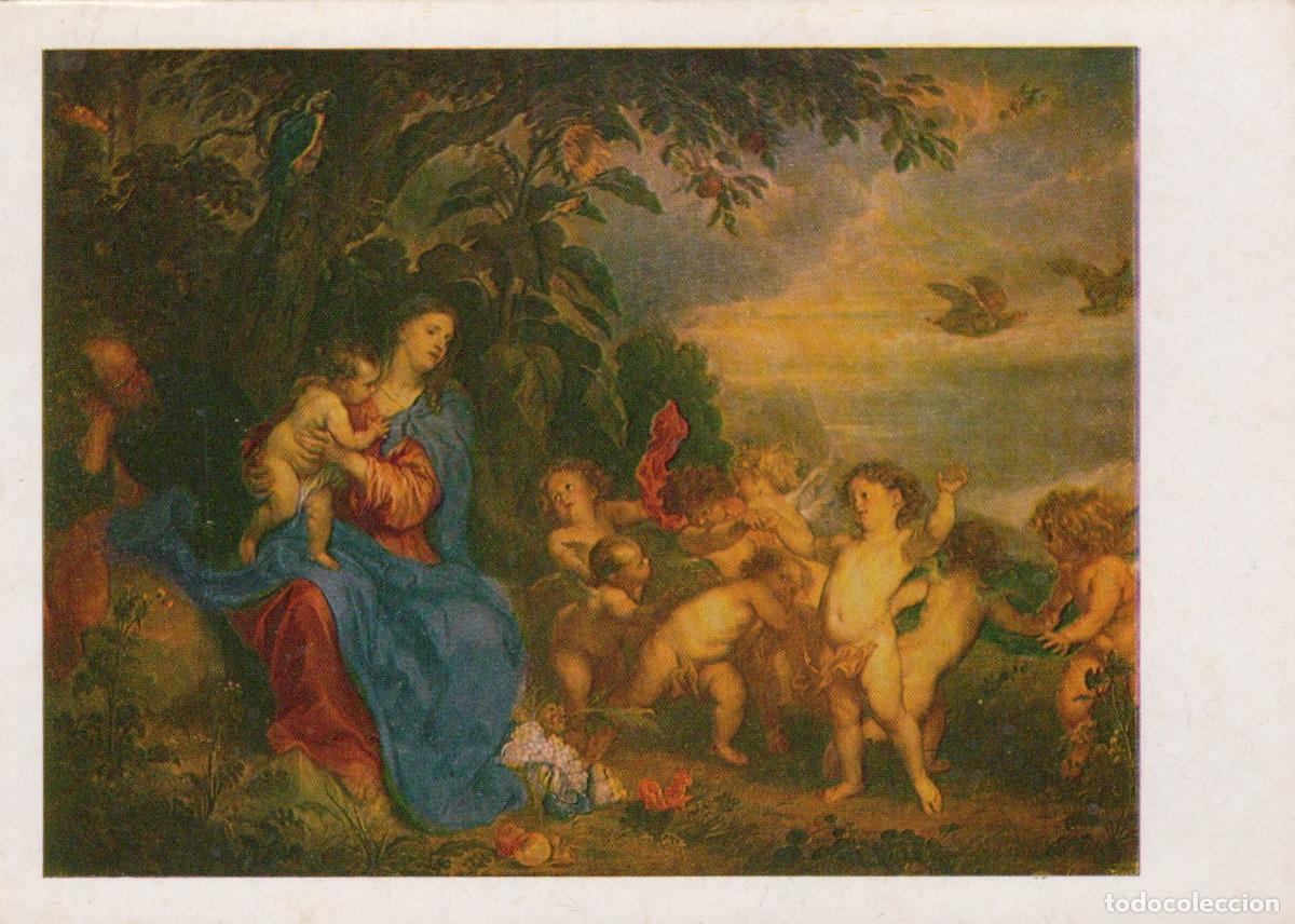 Cartoline: Russia St Petersburg Madonna With Partridges Rest On the Flight Unposted *YAU751