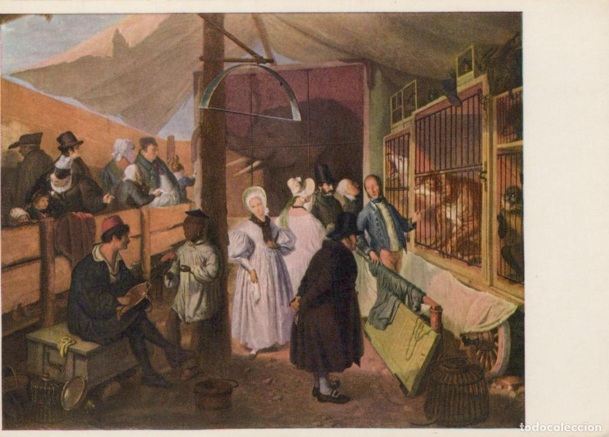 Cartoline: Germany Leipzig Johann Geyer Interior of A Small Menagerie Unposted *YAU786