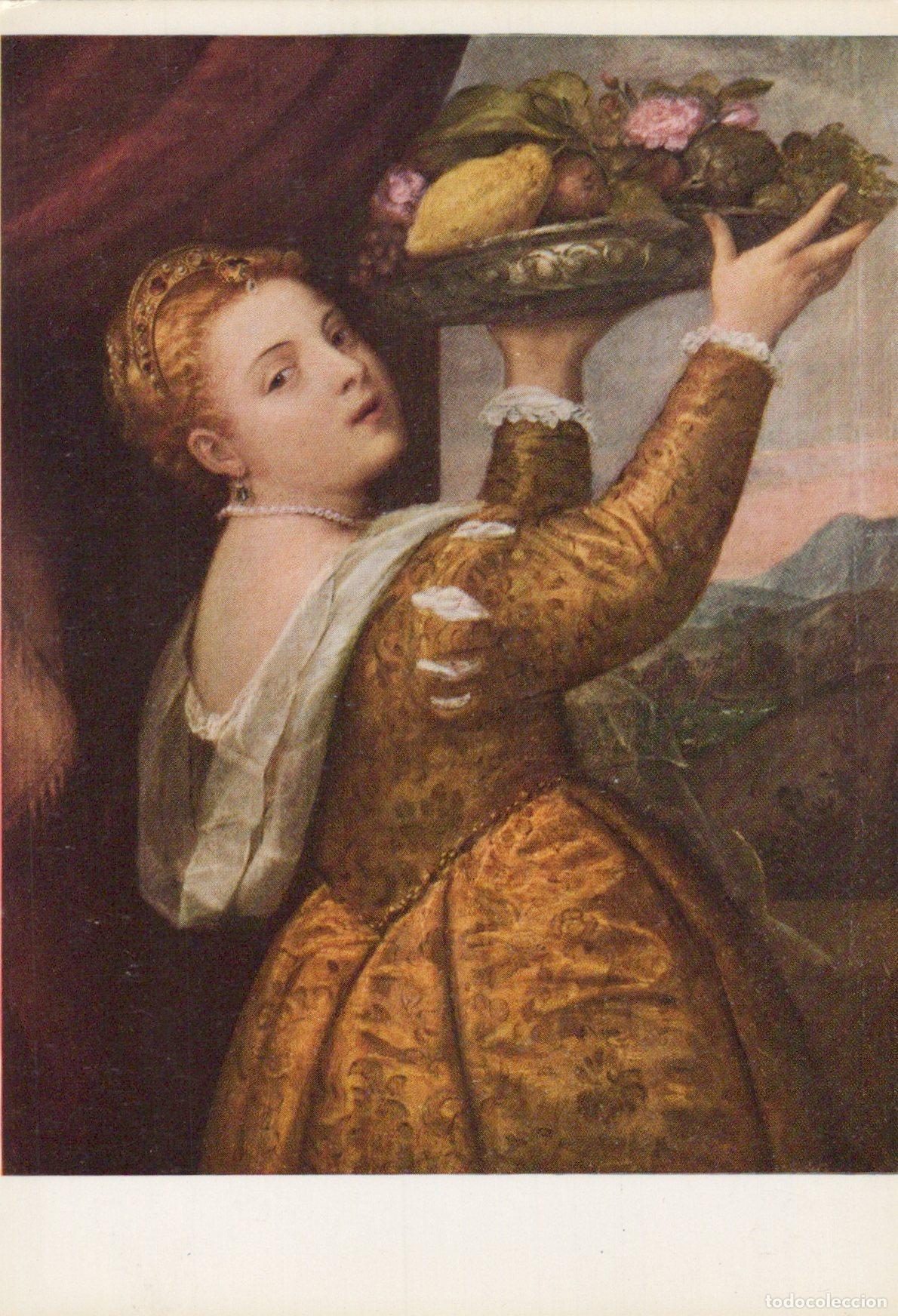 Postkarten: Germany Berlin Tizian Maiden With Fruit Bowl Gem&auml;ldegalerie Old Unposted *YAU555