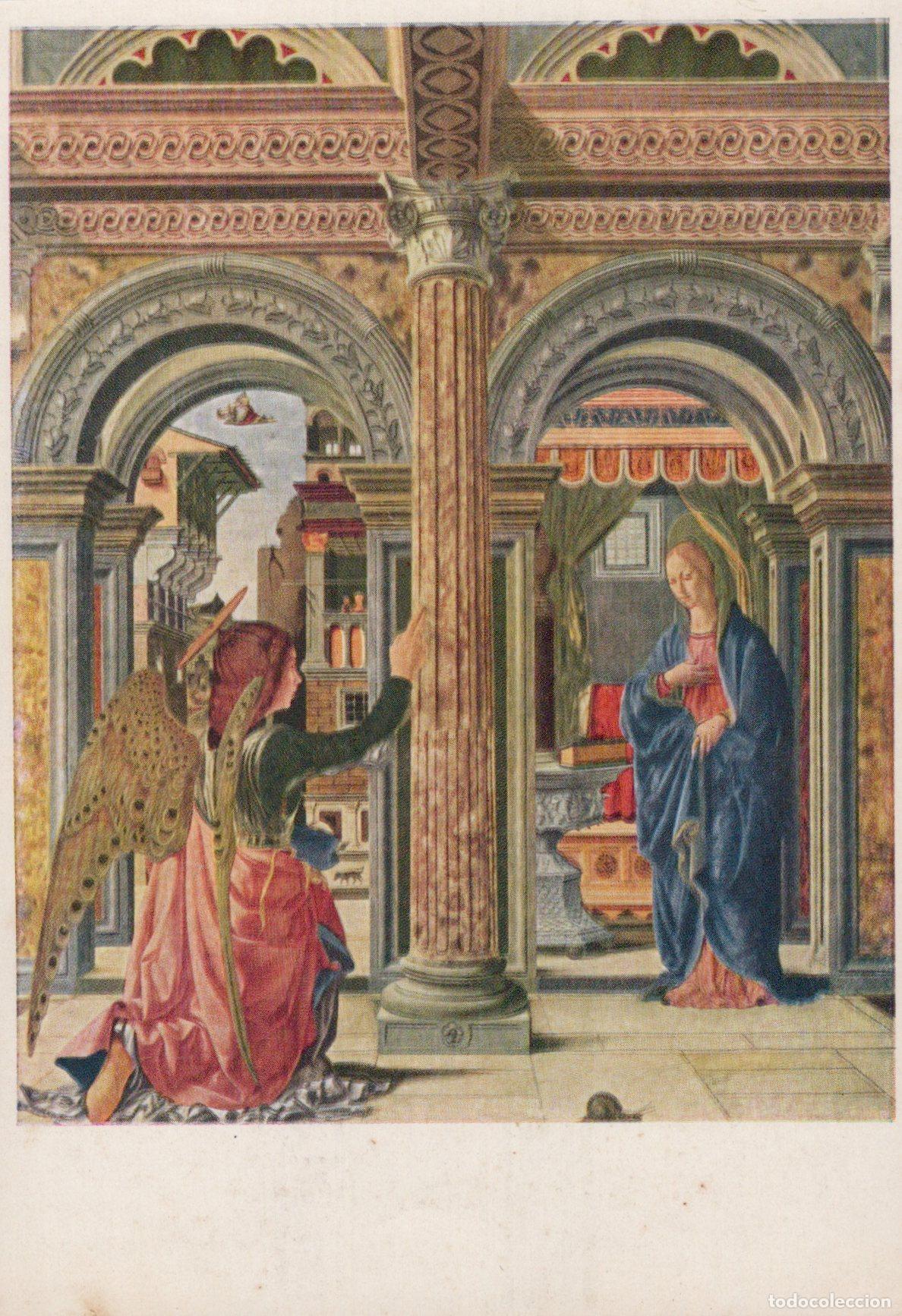 Postkarten: Germany Dresden Francesco Cossa Annunciation Tempera On Wood Unposted *YAU565