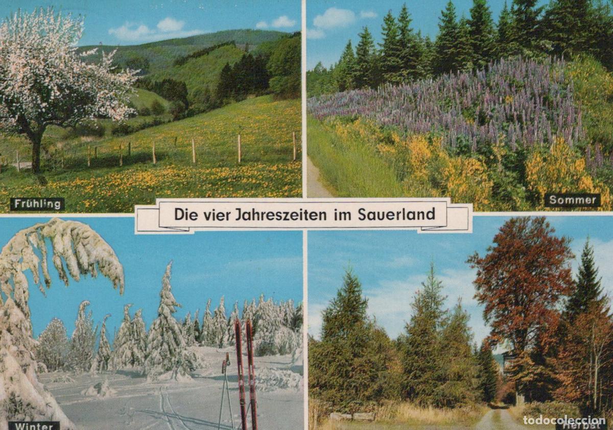 Cartes Postales: Germany Sauerland Four Seasons Landscapes *YAT058